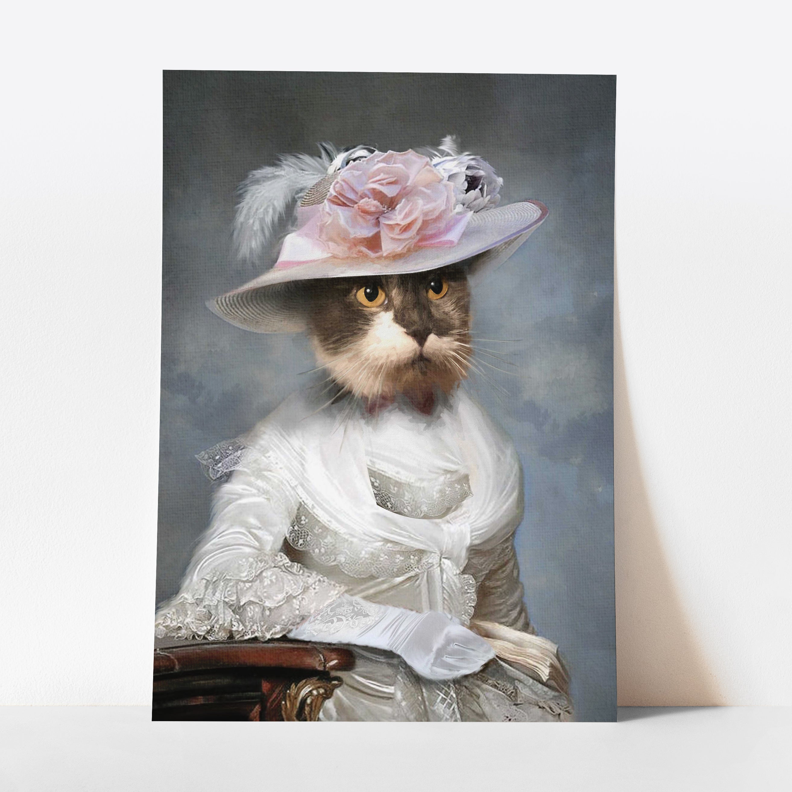 Missy - Custom Royal Pet Portrait Art Print