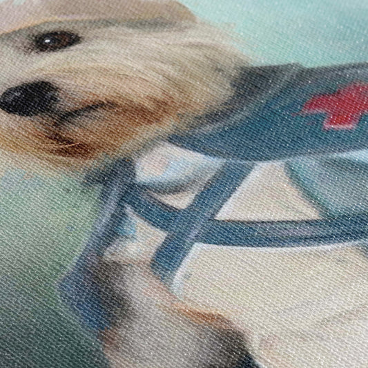 Nurse - Custom Pet Portrait Art Print