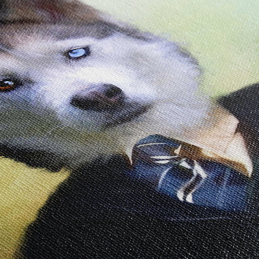 Ravenpaw - Custom Pet Portrait Canvas