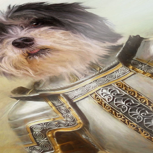 Richard - Custom Royal Pet Portrait Framed