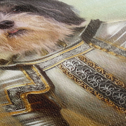 Richard - Custom Royal Pet Portrait Canvas