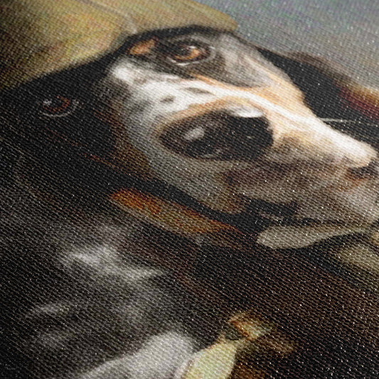 Sherlock - Custom Pet Portrait Canvas