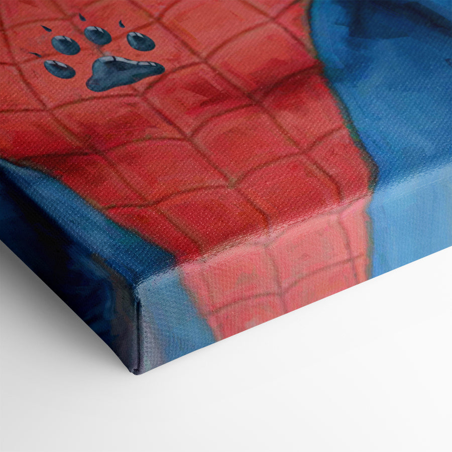 Spidey - Custom Pet Portrait Canvas