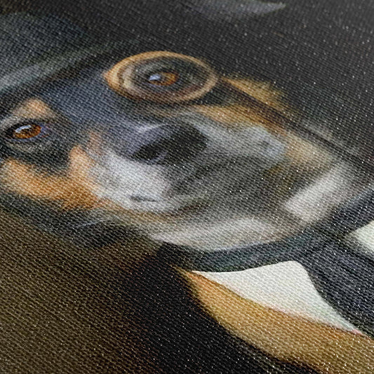 Watson - Custom Canvas Portrait